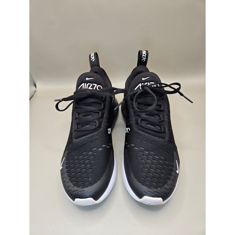 Nike Air Max 270 Shoes Women's 6 Black White Running Athletic Workout Sneakers - Picture 2 of 8
